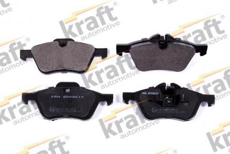 Комплект тормозных колодок, дисковый тормоз KRAFT 6008610