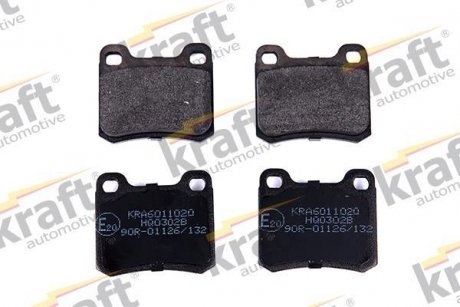 Гальмівні колодки дискові MERCEDES W201 KRAFT 6011020