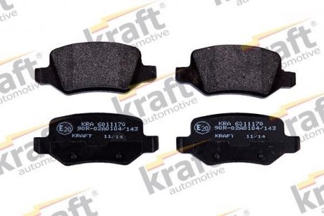 Гальмівні колодки дискові 23138 KRAFT 6011170