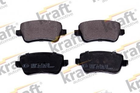 Комплект тормозных колодок, дисковый тормоз KRAFT 6013015