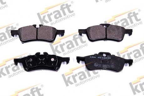Комплект тормозных колодок, дисковый тормоз KRAFT 6018610