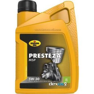 Моторна олія Presteza MSP 5W-30 синтетична 1 л KROON OIL 33228