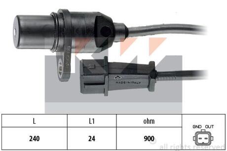 Датчик импульсов, Датчик импульсов, маховик KW 453 279
