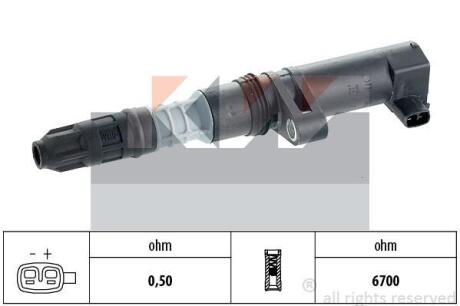 Котушка запалювання KW 470 432