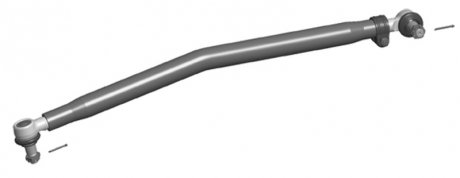 Тяга рульового управління поздовжна (L-909мм) RVI D, MIDLUM, VOLVO FL, FL II, FL III 03.00- LEMFORDER 35593
