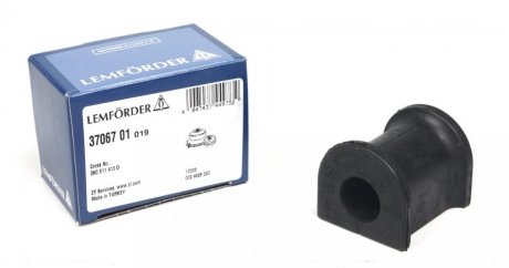 Втулка стабілізатора гумова LEMFORDER 37067 01 (фото 1)