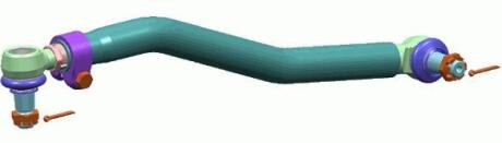 Поздовжня рульова тяга RVI, L=700 mm LEMFORDER 38783 01