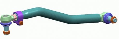 Кермова тяга продольна LEMFORDER 38786