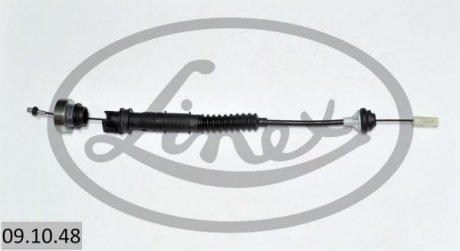 Трос зчеплення (653мм/366мм) CITROEN BERLINGO, BERLINGO/MINIVAN, PEUGEOT PARTNER, PARTNER/MINIVAN 1.8D/1.9D/2.0D 05.96-12.15 LINEX 09.10.48
