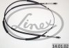 Трос ручного гальма LINEX 140102 (фото 2)