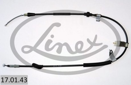 Трос ручного тормоза LINEX 170143