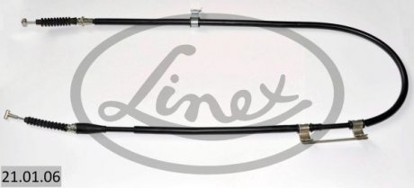 Трос ручного тормоза LINEX 210106