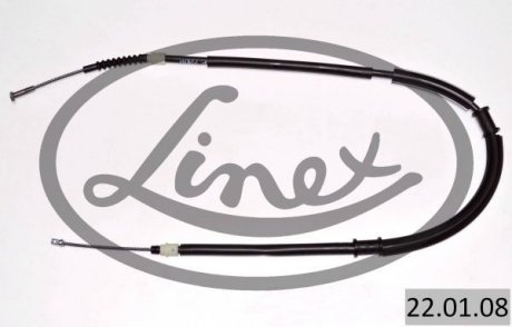 Трос ручного гальма LINEX 22.01.08