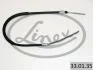 Трос ручного тормоза LINEX 330135 (фото 3)