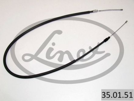 Трос ручного тормоза LINEX 350151 (фото 1)