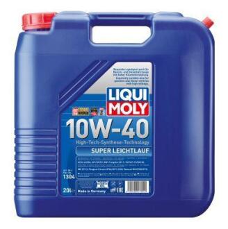 Моторна олія Super Leichtlauf 10W-40 напівсинтетична 20 л LIQUI MOLY 1304