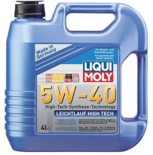 Моторна олія Leichtlauf High Tech 5W-40 напівсинтетична 4 л LIQUI MOLY 2595