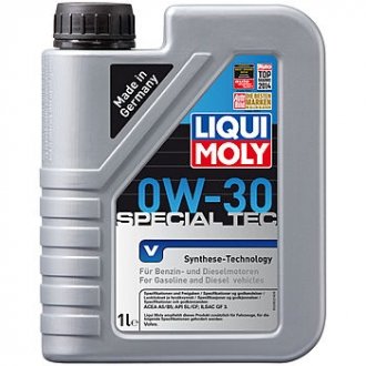 Моторное масло Special Tec V 0W-30 синтетическое 1 л LIQUI MOLY 2852 (фото 1)