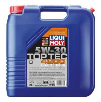 Моторна олія Top Tec 4200 5W-30 синтетична 20 л LIQUI MOLY 3708