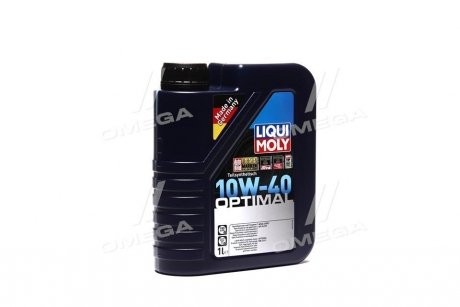 Моторное масло Optimal 10W-40 полусинтетическое 1 л LIQUI MOLY 3929