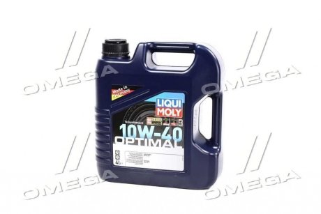 Моторна олія Optimal 10W-40 напівсинтетична 4 л LIQUI MOLY 3930 (фото 1)