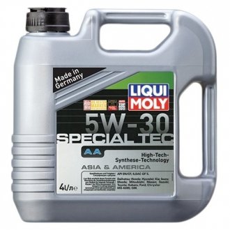 Моторна олія Special Tec AA 5W-30 синтетична 4 л LIQUI MOLY 7516 (фото 1)