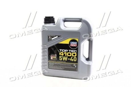 Моторна олія Top Tec 4100 5W-40 синтетична 4 л LIQUI MOLY 7547