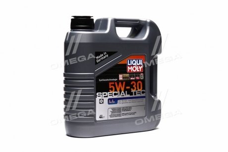 Моторна олія Special Tec LL 5W-30 синтетична 4 л LIQUI MOLY 7654 (фото 1)