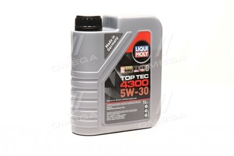 Моторна олія Top Tec 4300 5W-30 синтетична 1 л LIQUI MOLY 8030 (фото 1)