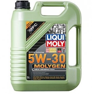Моторна олія Molygen New Generation 5W-30 синтетична 5 л LIQUI MOLY 9043 (фото 1)