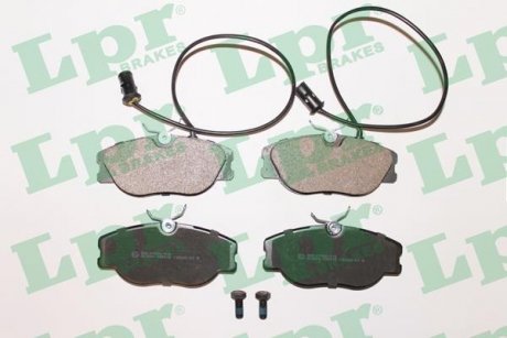 Тормозные колодки, дисковый тормоз (набор) LPR 05P032