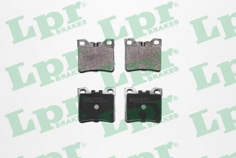 Тормозные колодки, дисковый тормоз (набор) LPR 05P1100 (фото 1)