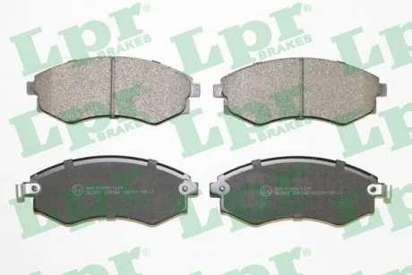 Гальмівні колодки, дискове гальмо (набір) LPR 05P348