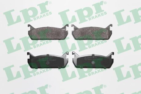 Гальмівні колодки, дискове гальмо (набір) LPR 05P513