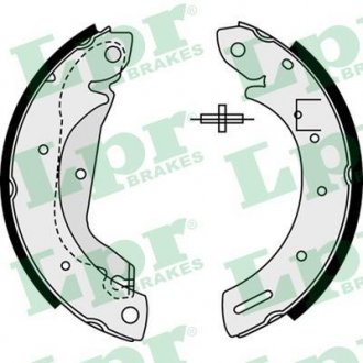 Комплект тормозных колодок LPR 08500
