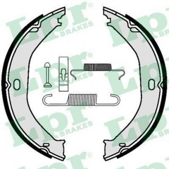 Комлект тормозных накладок LPR 09520K