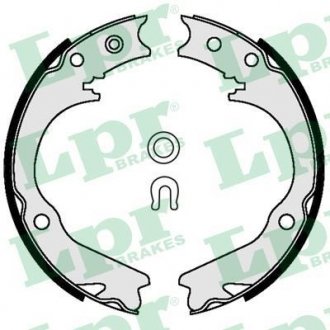 Гальмівна колодка SUBARU IMPREZA, SVX 2.0/2.5/3.3 09.92-12.07 LPR 09580 (фото 1)