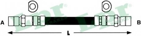 Шланг гальмівний LPR 6T47453 (фото 1)