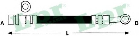 Шланг тормозной LPR 6T48142 (фото 1)