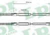Трос ручного гальма C0176B