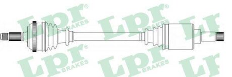 Привідний вал LPR DS16177