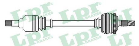 Привідний вал LPR DS52050