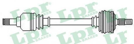 Привідний вал LPR DS52222