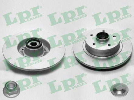 Тормозной диск LPR R1038PCA