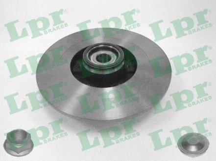 Тормозной диск LPR R1047PCA