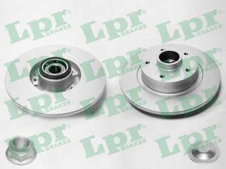 Тормозной диск LPR R1049PCA (фото 1)