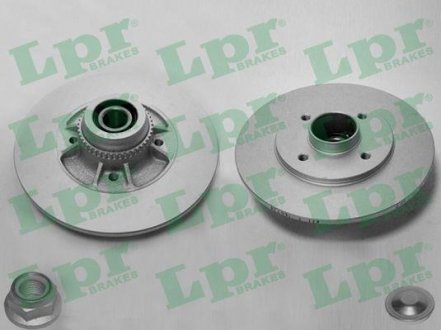 Тормозной диск LPR R1411PCA
