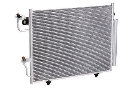 Радіатор кондиціонера Pajero III (00-) з ресивером LUZAR LRAC 11151