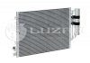 Радіатор кондиціонера Logan 1.4/1.6 (04-) з ресивером АКПП/МКПП (LRAC ReLo04360) Luzar