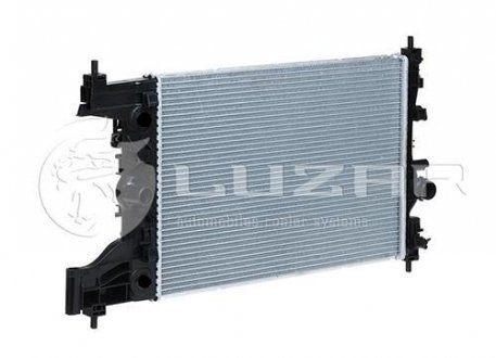 Радиатор охлаждения Cruze 1.6/1.8 (09-) / Orlando (10-)1.8i / Astra J (10-)1.4i / 1.6i / 1.8i МКПП (580*398*16) LUZAR LRc 0550 (фото 1)